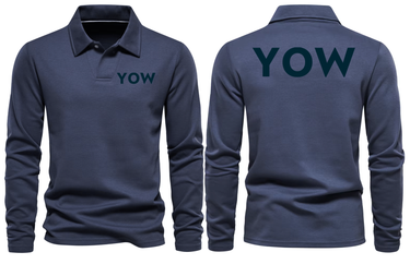 YOW AIRPORT LONG SLEEVE POLO